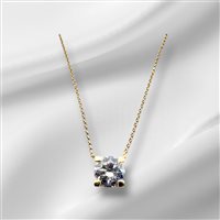 Collana Domar Gioielli Donna Collana argento 925 punto luce in Argento Cubic Zirconia NZA117876 - NZA117876